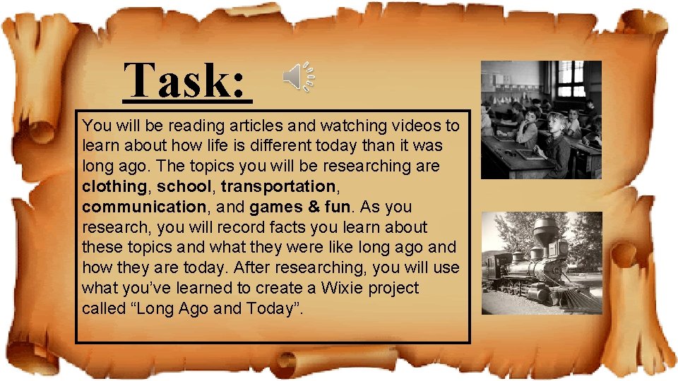 Task: You will be reading articles and watching videos to learn about how life