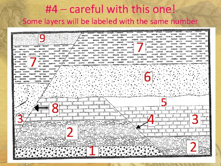 #4 – careful with this one! Some layers will be labeled with the same