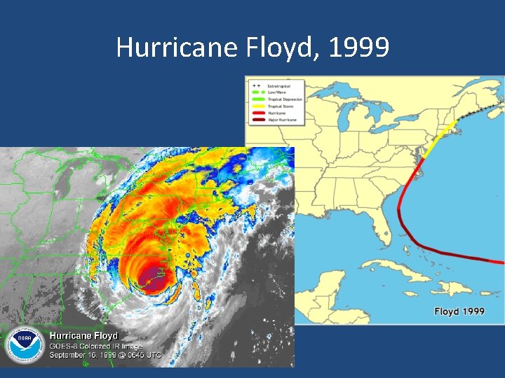 Hurricane Floyd, 1999 
