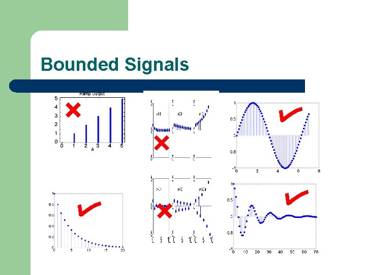 Bounded Signals 