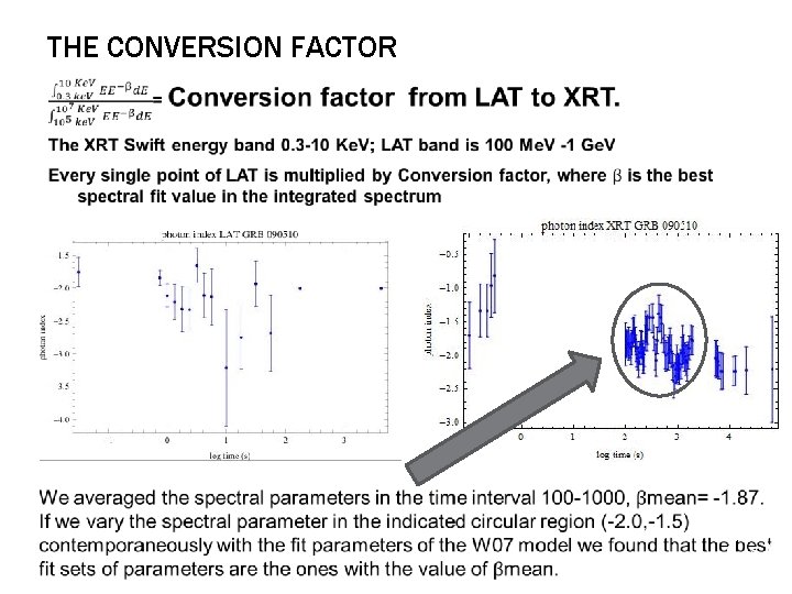 THE CONVERSION FACTOR RIKEN(ITHES/RNC)-IPMU-RESCEU, 7 TH OF JULY 2014 19 