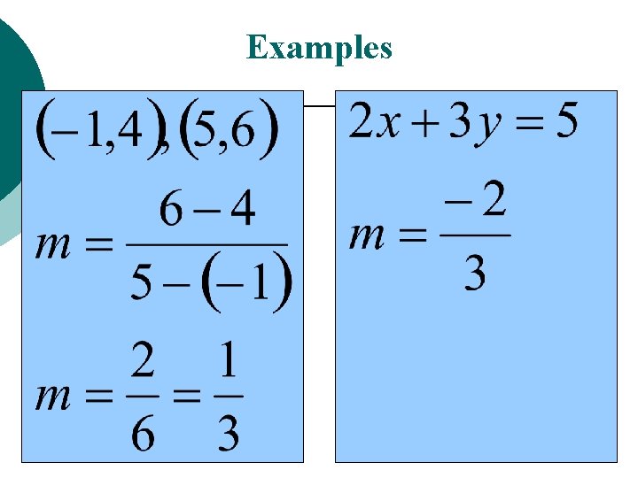 Examples 