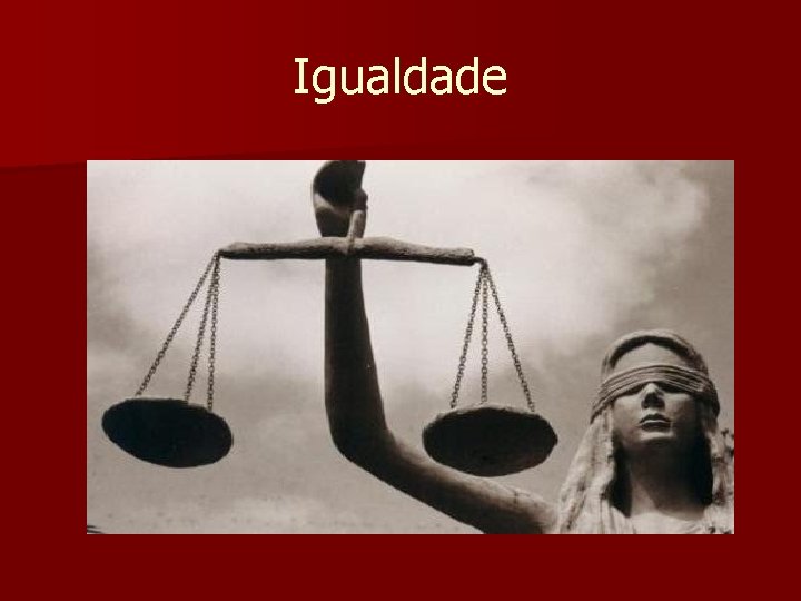 Igualdade 