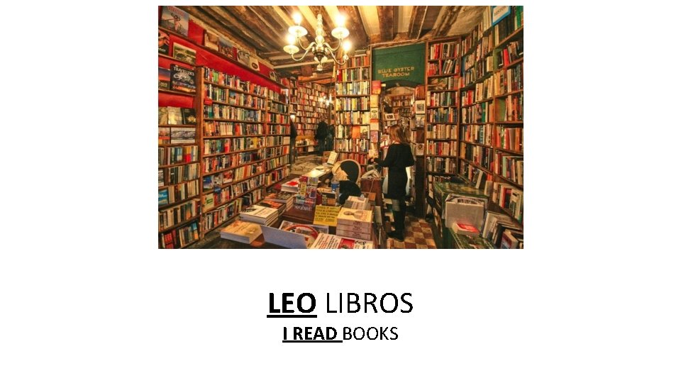 LEO LIBROS I READ BOOKS 