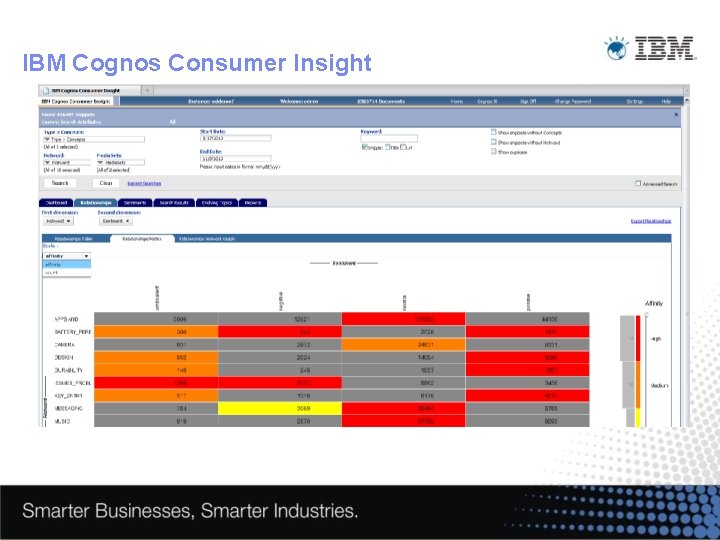 IBM Cognos Consumer Insight 