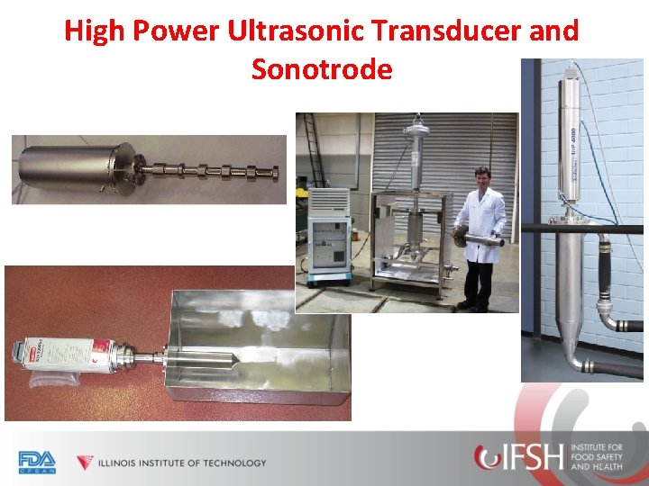 High Power Ultrasonic Transducer and Sonotrode 15 