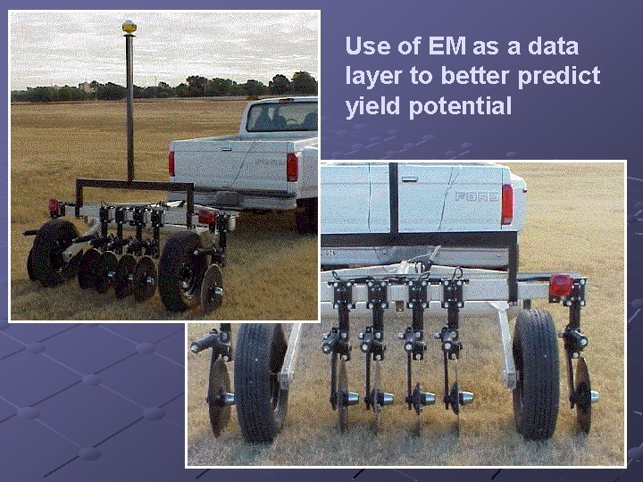 Use of EM as a data layer to better predict yield potential 