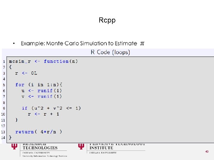 Rcpp • 40 