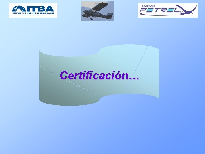 Certificación… 