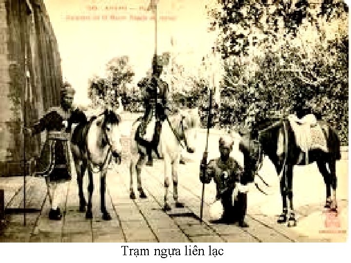 Trạm ngựa liên lạc 