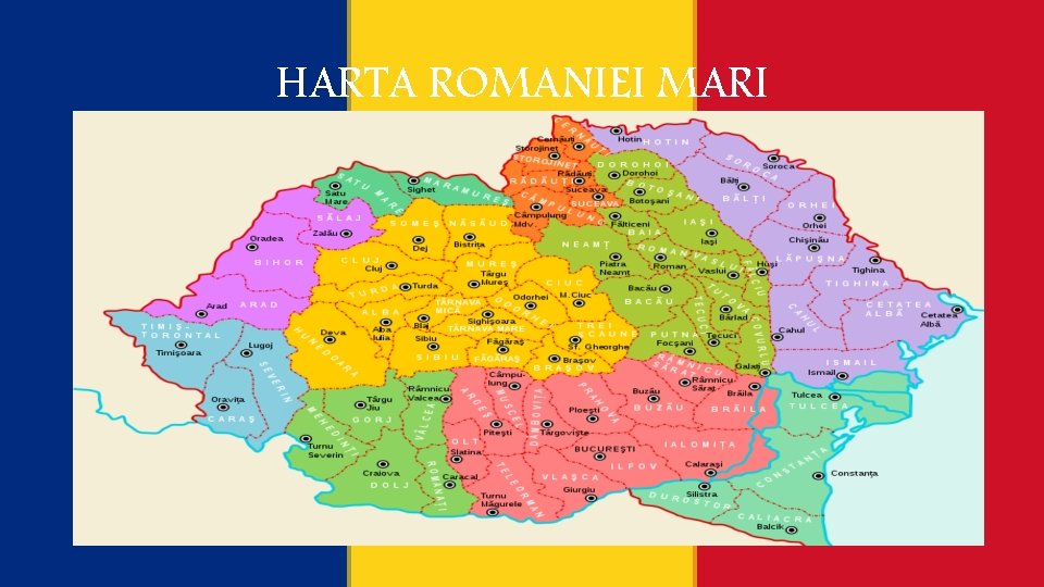 HARTA ROMANIEI MARI 