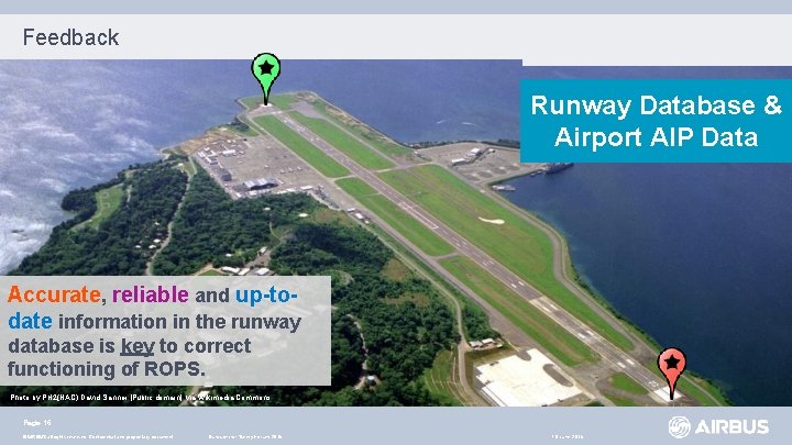 Feedback Runway Database & Airport AIP Data Accurate, reliable and up-todate information in the