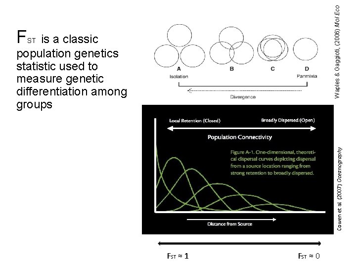 Waples & Gaggioti, (2006) Mol Eco F is a classic population genetics statistic used