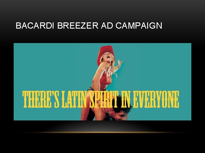 BACARDI BREEZER AD CAMPAIGN 