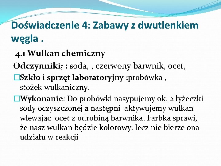 Tlen wodr i tlenek wgla IVotrzymywanie i badanie