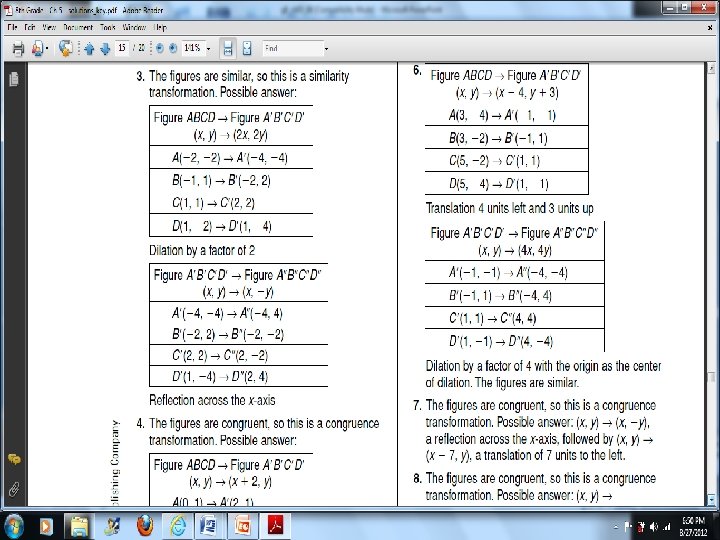 5 -8 Identifying Combined Transformations 