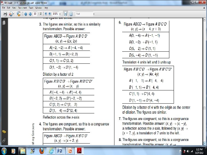 5 -8 Identifying Combined Transformations 
