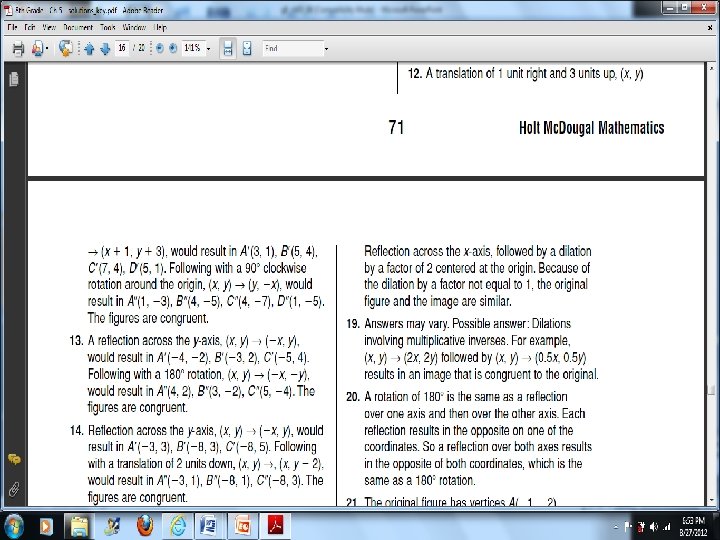 5 -8 Identifying Combined Transformations 