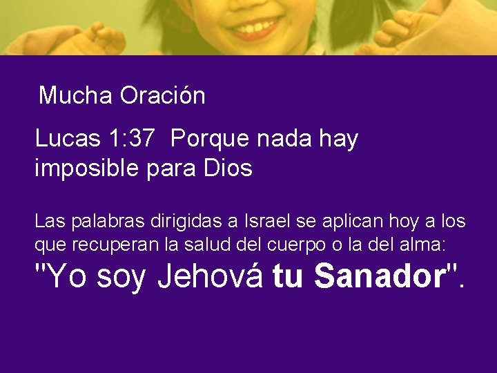 Mucha Oración Lucas 1: 37 Porque nada hay imposible para Dios Las palabras dirigidas