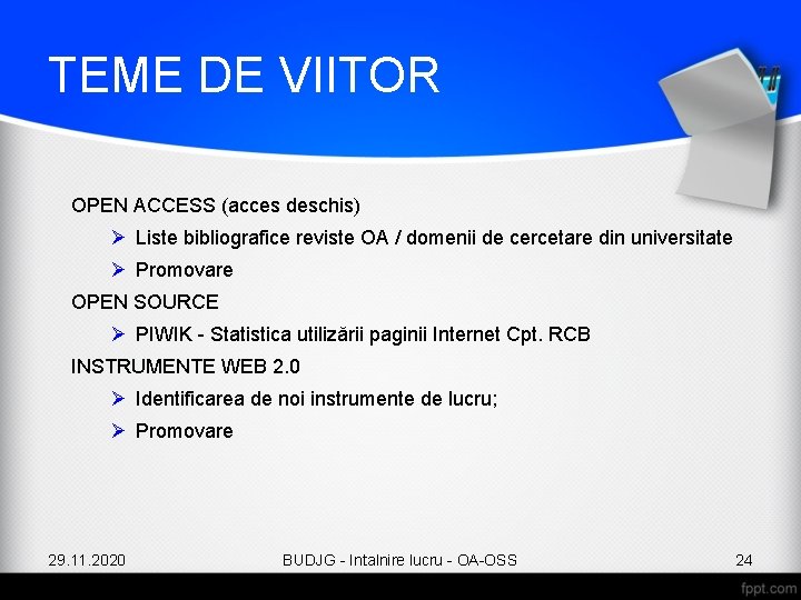 TEME DE VIITOR OPEN ACCESS (acces deschis) Liste bibliografice reviste OA / domenii de