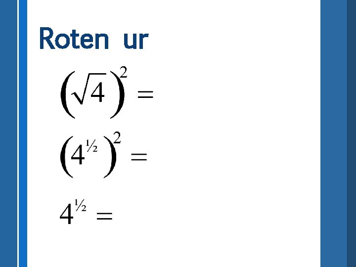 Roten ur 