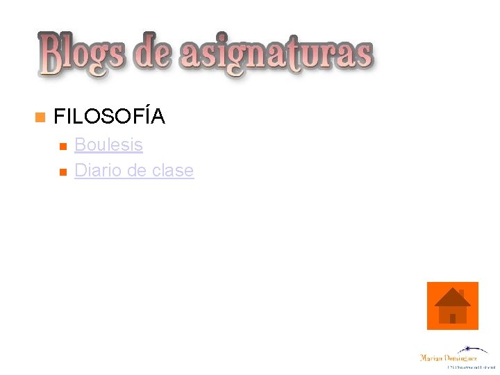  FILOSOFÍA Boulesis Diario de clase 