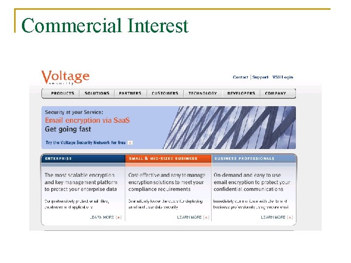 Commercial Interest 