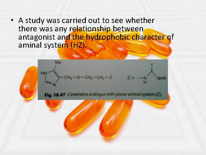  • A study was carried out to see whethere was any relationship between