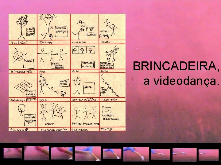 BRINCADEIRA, a videodança. 