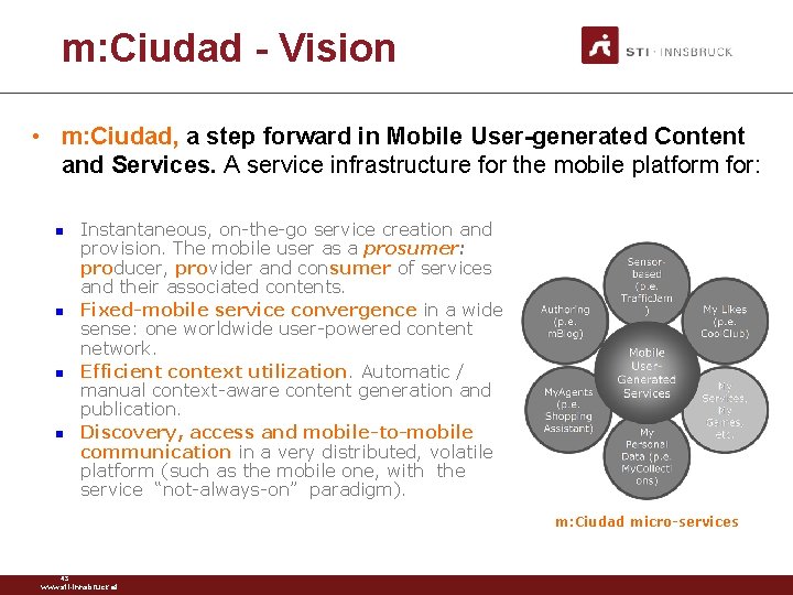 m: Ciudad - Vision • m: Ciudad, a step forward in Mobile User-generated Content