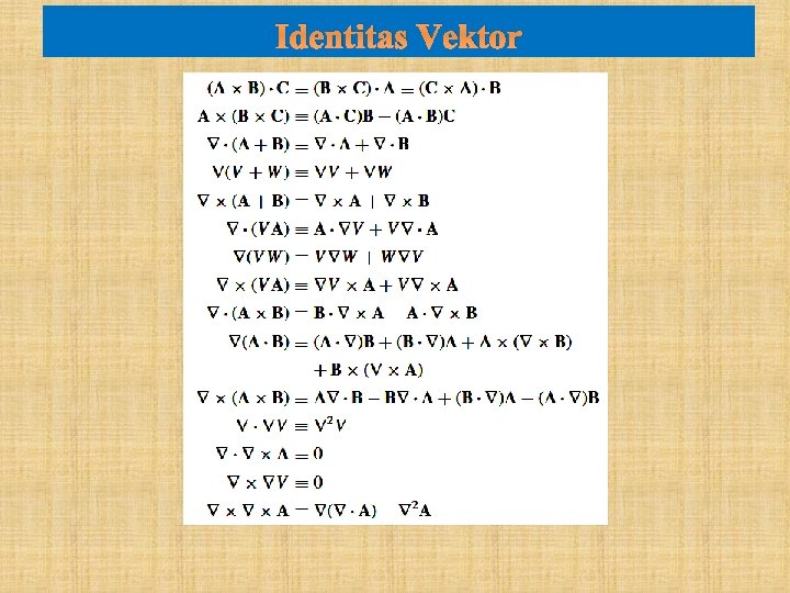 Identitas Vektor 