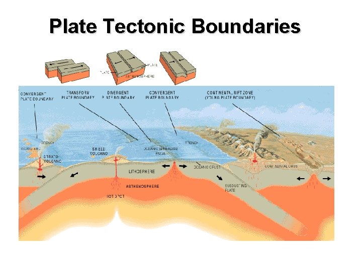 Plate Tectonic Boundaries  Plate Tectonic Boundaries