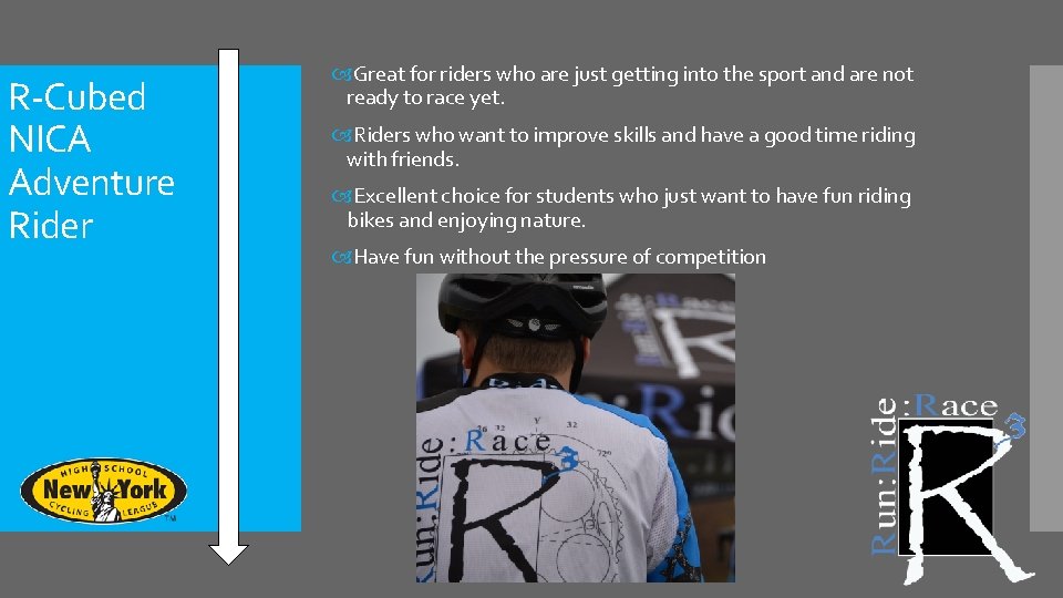 R-Cubed NICA Adventure Rider Great for riders who are just getting into the sport