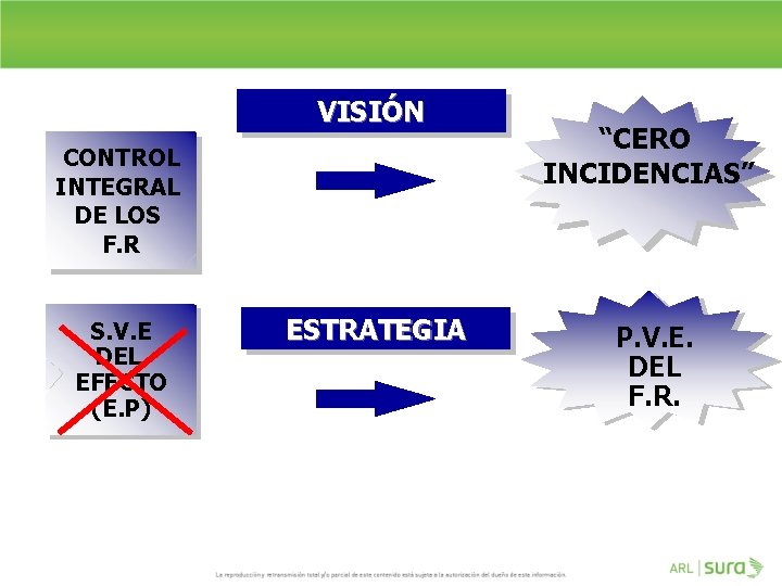 VISIÓN CONTROL INTEGRAL DE LOS F. R S. V. E DEL EFECTO (E. P)