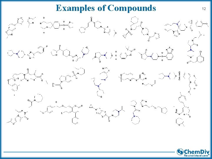 Examples of Compounds 12 