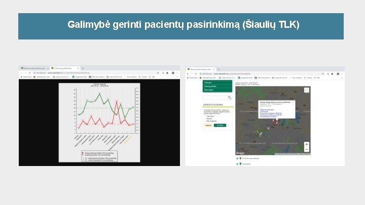 Galimybė gerinti pacientų pasirinkimą (Šiaulių TLK) 