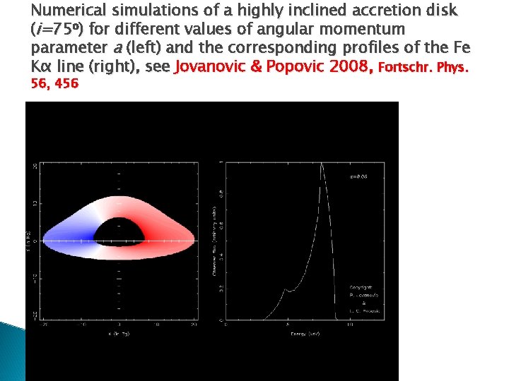 Numerical simulations of a highly inclined accretion disk (i=75 o) for different values of