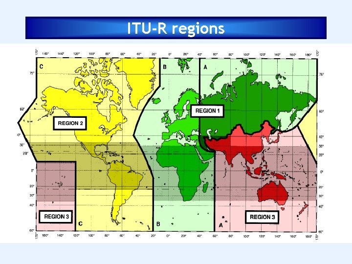 ITU-R regions 