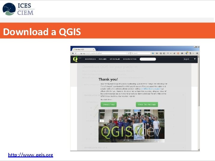 Download a QGIS http: //www. qgis. org 