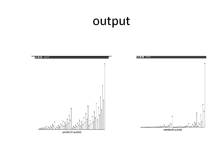 output 