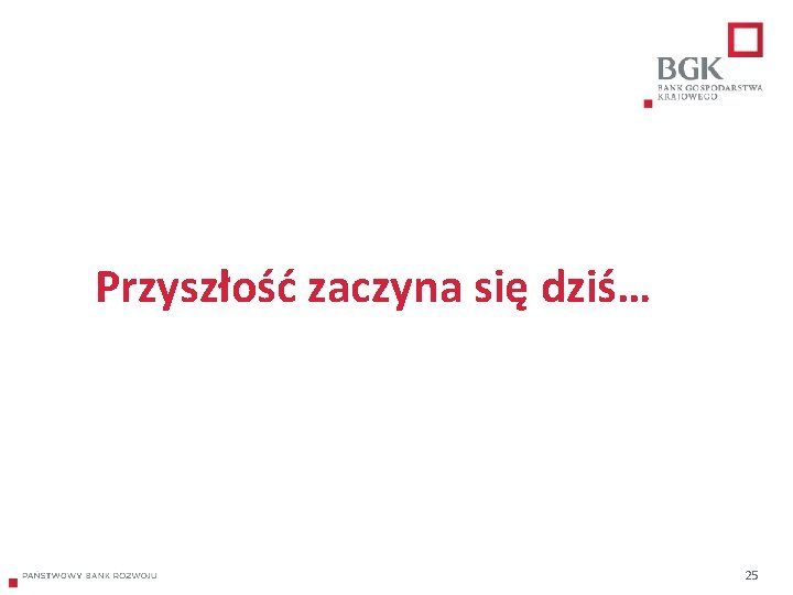Przyszłość zaczyna się dziś… 25 