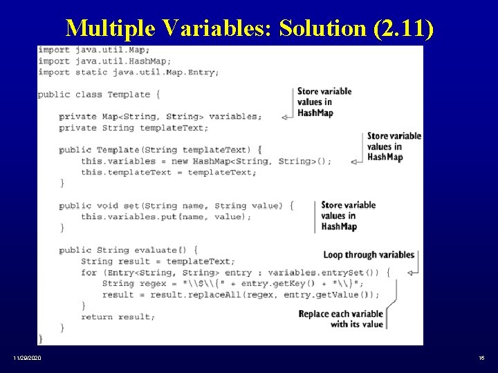 Multiple Variables: Solution (2. 11) 11/29/2020 16 