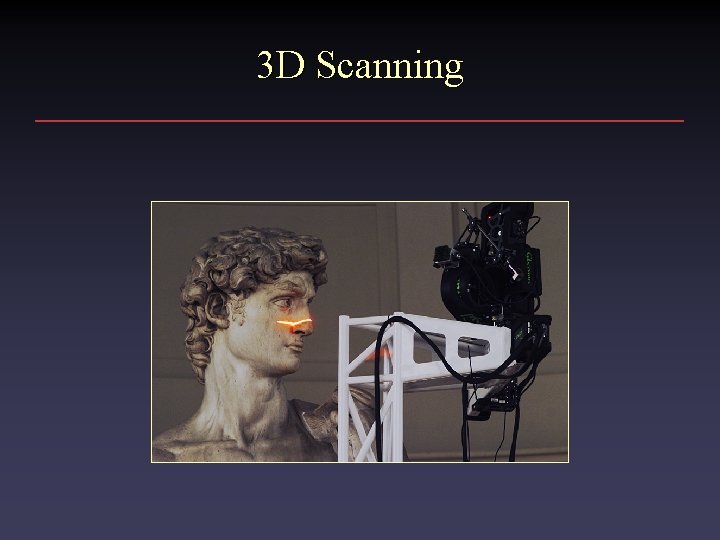 3 D Scanning 