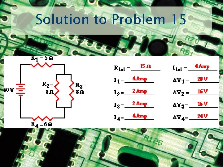 Solution to Problem 15 