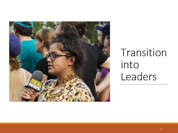 Transition into Leaders 9 