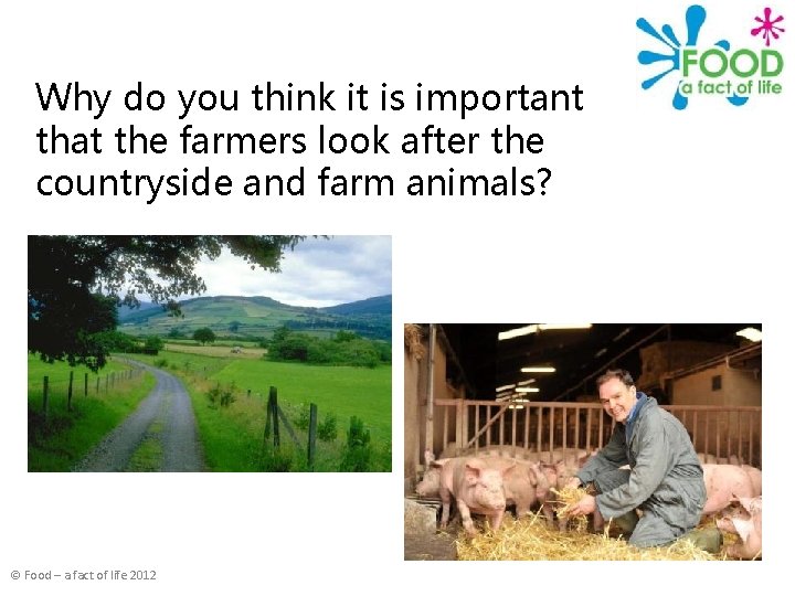 Why do you think it is important that the farmers look after the countryside