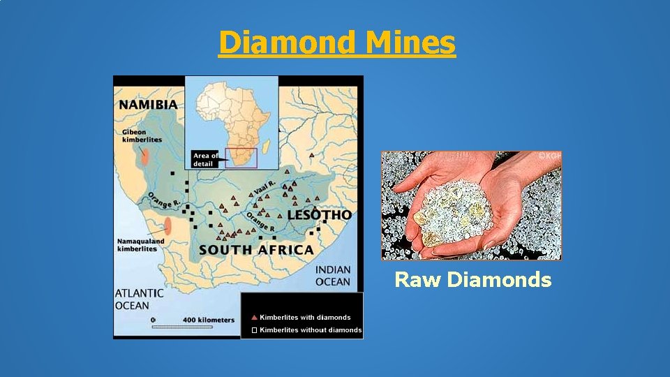 Diamond Mines Raw Diamonds 