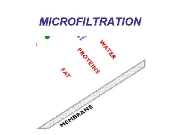 MICROFILTRATION 