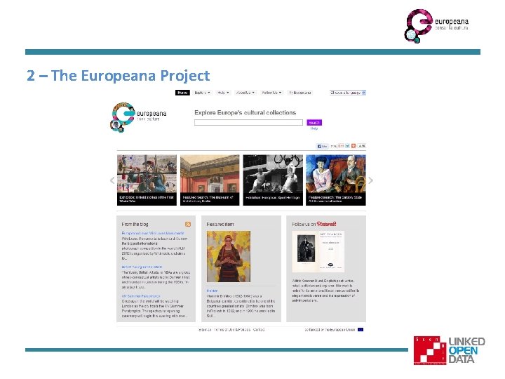 2 – The Europeana Project 