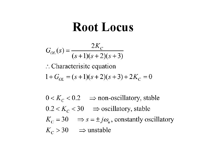 Root Locus 